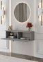 Hanah Home Mimosa 90 Gris Claro